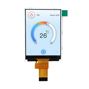 2,8 pulgadas IPS todas las pantallas de visualización TFT LCD módulos 240x320 resolución 8Bit Panel de visualización MCU8Bit 22pin FPC interfaz ST7789 controlador - Product Image 1