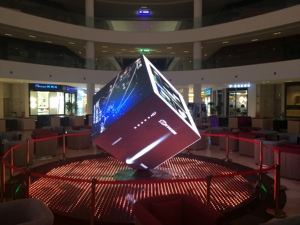 New <strong>Design</strong> <strong>Led</strong> Digital Advertising Display Screen Creative Outdoor Waterproof Rotating Magic Cube <strong>Led</strong> Poster Displays - Product Image 4