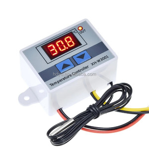 Controlador de temperatura digital para microordenador, controlador de temperatura W3001, 12V, 24V, 220V, 2 unidades - Product Image 1