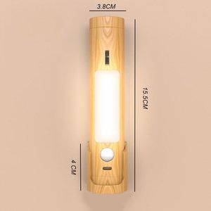 Portable USB Rechargeable LED <strong>Sensor</strong> <strong>Light</strong> Automatic <strong>Motion</strong> <strong>Detection</strong> for Home Use in Closet Kitchen Hallway Enhances Safety - Product Image 1