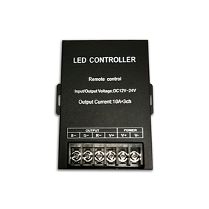 Hochwertiger LED-Controller RGB 30A DC12V 24V Rf 2.4G Touch-Fernbedienung für LED-Leuchten RGB-Controller