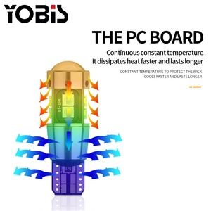 Yobis T10 3030 10 SMD polarite DC 12-24V Led Canbus hatasız araç İç okuma lambası - Product Image 3