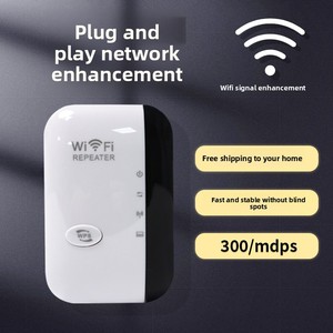Dễ dàng cài đặt <span class=keywords><strong>wifi</strong></span> tín hiệu Booster repeater 300M 2.4GHz tường thâm nhập rộng bảo hiểm cho tín hiệu mạnh mẽ hơn - Product Image 4