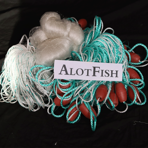 AlotFish 2m עומק ניילון מונו שלוש שכבות monofilament דיג נטו דיג זימים נטו