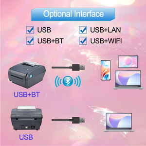 La impresora de etiquetas adhesivas fácil de usar proporciona una aplicación de teléfono gratuita y un software de edición de etiquetas Barternder para computadora - Product Image 6