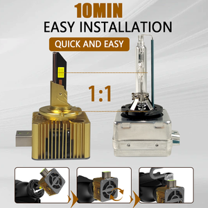 D serisi harici sürücü ile Led d2s Led 12v d1s ampuller d1s d2s d3s Xenon d2s Hid ampul beyaz 6000k 110w tak ve çalıştır - Product Image 3