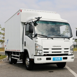 סין Qing לינג isuzu kv600 תיבת משלוח משאית 161120 132 שמן דיזל 4 x2 6.008 מ 'שורה אחת מזרן משאית אור