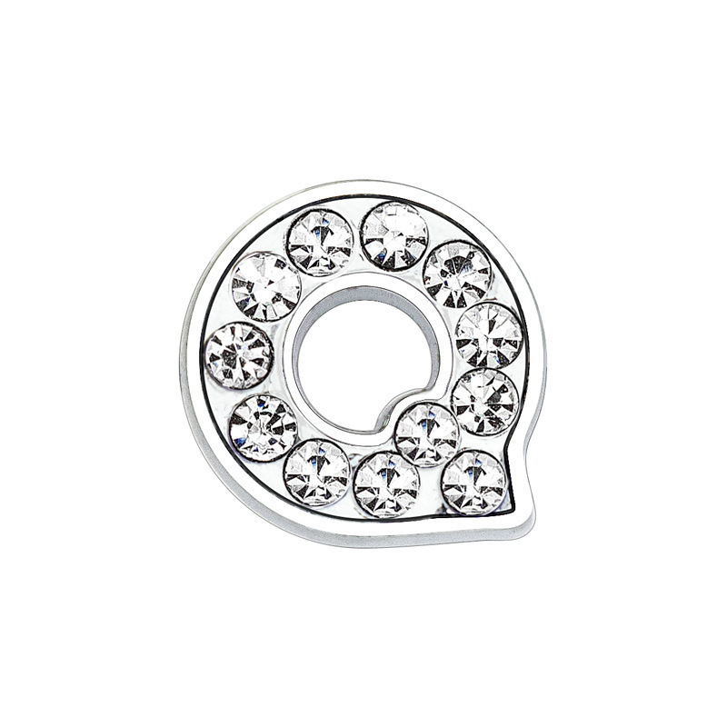 Silver-Letter Q