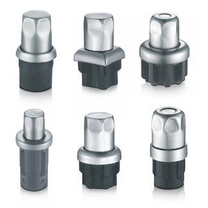 Schwerlast Verstellbare Einziehbare Nivellierende Rollen Fuß Edelstahl Einstellbare Radfüße - Product Image 2