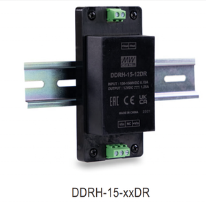 Mean Well DDRH-15 10:1 Ultra-wide <strong>Input</strong> Range 4kVAC Isolation 5V 12V 15V 24V DC DC <strong>Converters</strong> with Multi Installation - Product Image 3