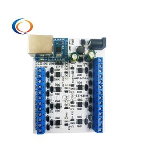 ETHUB18 DC 8-30V 1 Ethernet to 8 RS485 HUB <strong>Module</strong> for UDP <strong>TCP</strong> <strong>Modbus</strong> <strong>TCP</strong> RTU MQTT HTTP PLC Configuration Software - Product Image 1