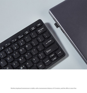 最高のマルチメディア2.4GブルートゥースワイヤレスコンピューターPCLAPTOPマウスとキーボード充電式コンボワイヤレスキーボードマウスセット - Product Image 2