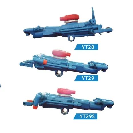 YT29 Petite plate-forme de forage portable Jambe pneumatique Hongwuhuan Perceuse de roche pneumatique à main