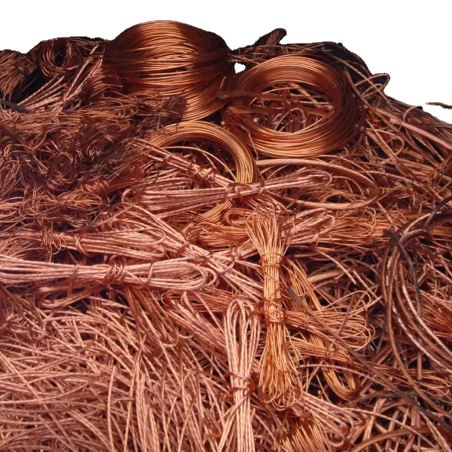 Melhor taxa 99,9% Pureza Copper Wire Scrap em estoque para venda