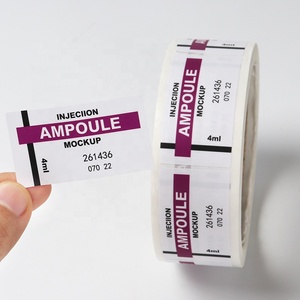 मुद्रण चिकित्सा रक्त संग्रह टेस्ट ट्यूब लेबल स्टीकर अनुकूलित डिजाइन अस्पतालों के लिए लेबल - Product Image 1