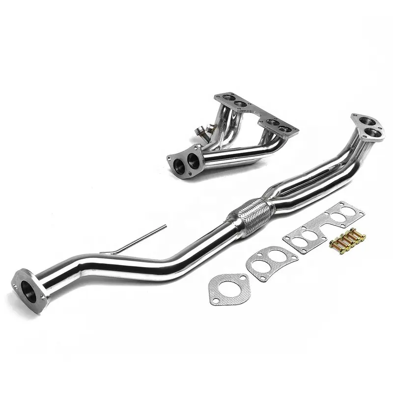 Custom Moto Cars Pipes Downpipe Manifold Exhaust header for Nissan Sentra Parts 1.8L XE GXE 00-06