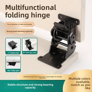 Bền 90 180 Độ Tự Khóa Thép Phanh Đôi Bản Lề 35Mm Hiện Đại Cho Đồ Nội Thất Cho Bàn Cà Phê Bàn Máy Tính Gấp - Product Image 3