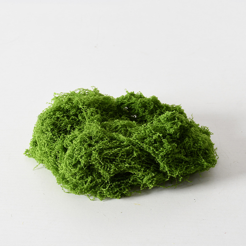 Seta color muschio verde chiaro - 100g