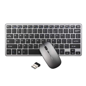 Conjunto de teclado y ratón inalámbrico para oficina en casa, combinación de teclado y ratón USB para regalo
