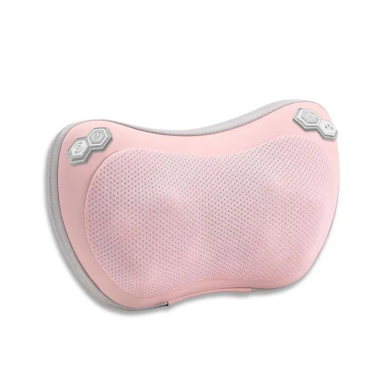 Wholesale Portable Shiatsu Neck Shoulder Back Pain Relief Electric Vibrating Massager Car & Home Massage Pillow