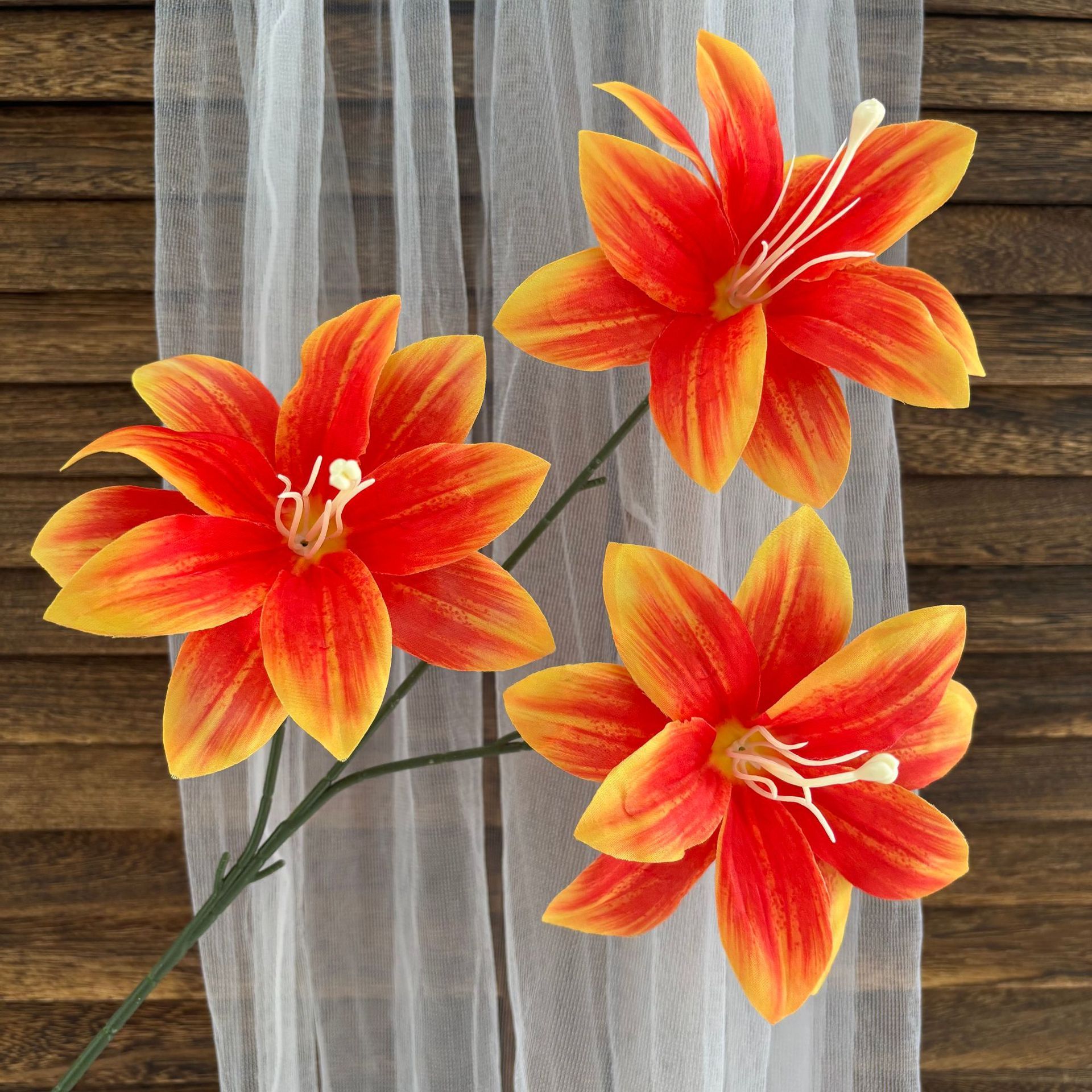 Lirio doble (naranja)