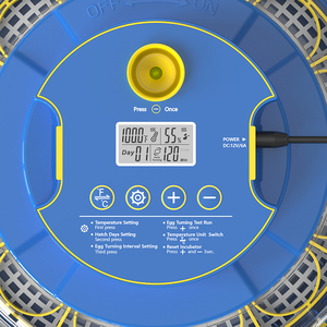 WONEGG 2024 Fábrica de China Control de temperatura automático inteligente 18 Incubadora de huevos Bandeja de huevos multifuncional LED de Alta Luz - Product Image 4
