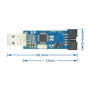 USBASP programcı-usb iss AVR AT51 indirici için AVR/51 MCU yazma ve hata ayıklama