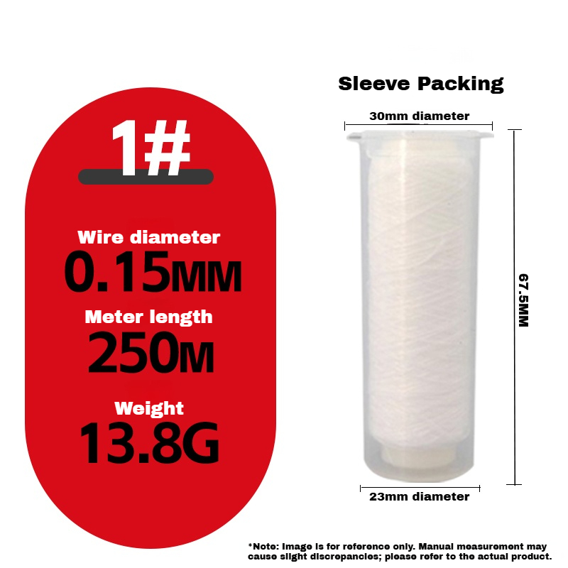 6# Fil en bobine de 0,15 mm de diamètre et 250 m de long.