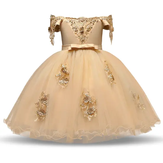 Vestido de princesa floral para meninas, vestido de verão para meninas para aniversários, casamentos, festas, traje para adolescentes, design de formatura