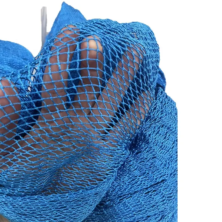 Redes de pesca multifilamento de monofilamento de un solo nudo de poliéster de nailon a precio de fábrica de China