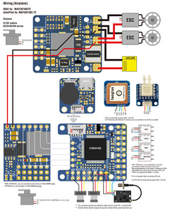 Контроллер полета MATEK F405-WMN F405 STM32F405RGT6 W/ Baro OSD Blackbox 132A с током 2-6S Lipo для FPV с неподвижным крылом дрона - Product Image 4