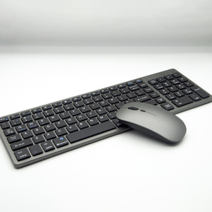 Rechargeable Office <strong>Wireless</strong> Dual Model BT 2.4g <strong>Keyboard</strong> and Mouse Combos Business Style <strong>Keyboard</strong> <strong>Wireless</strong> for Tablet <strong>Computer</strong> - Product Image 1