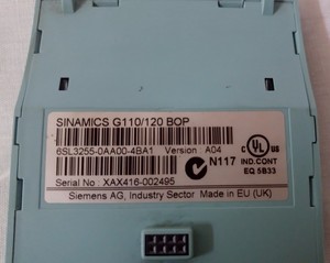 Neues und originales Plc 6 SL32550AA004BA1 Basic-Bedienfeld zur Verwendung mit G110 G120 SPS-Programmier steuerung - Product Image 4