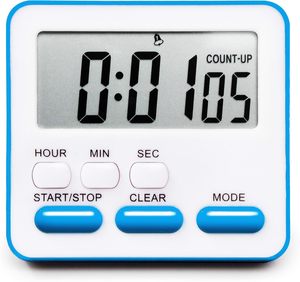 Timer da cucina digitale conto alla rovescia/conto alla memoria della sveglia