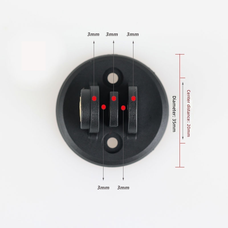 Adaptateur noir-Gopro