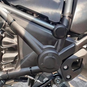 YD-082202 motosiklet yan çerçeve paneli Guard sol sağ BMW R1250GS R1200 GS LC ADV için laminer akış kapak