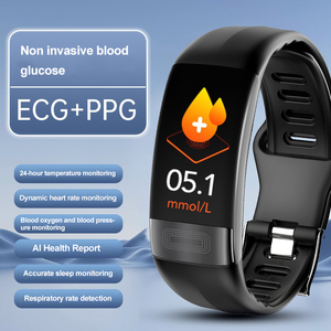 שעון בריאות כיתה חכם בריאות עם ecg, 24 שעות קצב הלב התראה אנדרואיד 0.96 "גבוה אישה <span class=keywords><strong>2025</strong></span> שעון חכם שעון חכם