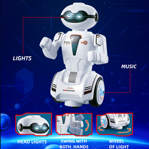 360 derece rotasyon B/O robot eğitim robotu çocuk erken eğitim robot oyuncak - Product Image 3