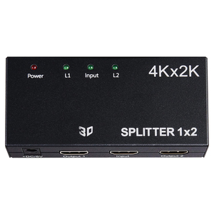 <strong>2</strong> in <strong>1</strong> 2in1 4K HDTV <strong>Splitter</strong> Converter <strong>1</strong> in <strong>2</strong> Out <strong>1</strong> Male to Dual HDTV <strong>2</strong> Female <strong>Splitter</strong> Adapter Works at Same Time