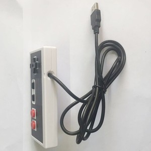 Mando USB con cable para Windows, PC, consola Retro