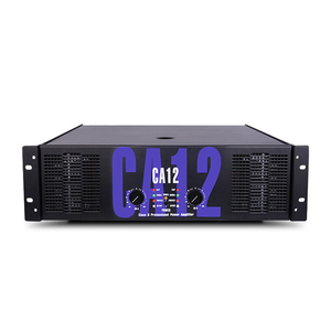 Ventas calientes 3U 2*800W CA12 Amplificador de potencia profesional de dos canales OEM Suministro de fábrica Sistema de sonido Clase H Potente amplificador CA - Product Image 5