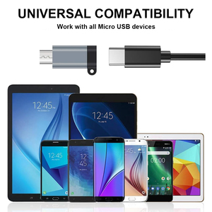 <strong>Micro</strong> <strong>USB</strong> <strong>Adapter</strong>,Type C Female to <strong>Micro</strong> <strong>USB</strong> Male Connector with Keychain for Samsung Galaxy and <strong>Micro</strong> <strong>USB</strong> Devices - Product Image 6