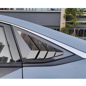 車のリアウィンドウシャッタールーバーパネルカバートリムDongfeng Aeolus Shine Max <span class=keywords><strong>A60</strong></span> 2021 2022 2024 2025 2026炭素繊維