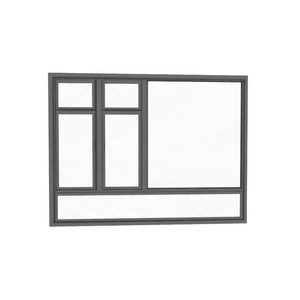 Sivrisinek net 3 cam ile renkli cam akıllı alüminyum pencereler ile alüminyum pencereler - Product Image 6