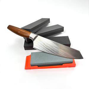 8in hai mặt màu nâu Corundum kết hợp mài đá hiệu quả dao vỗ Nâu hợp nhất alumina hình chữ nhật trung bình OEM - Product Image 2