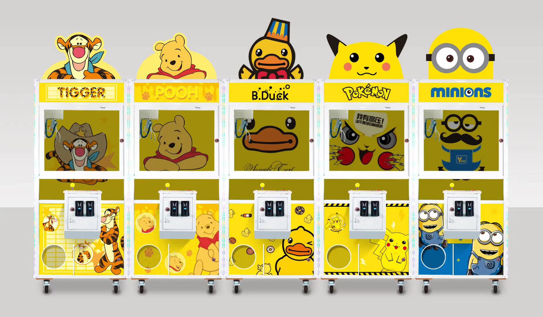 Muñeca máquina intención oro