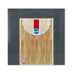 Classic Baseplate Basketball Court Field <strong>Pattern</strong> Base Plates <strong>Building</strong> <strong>Blocks</strong> 32 X 32 Dots Bricks Basketball Stadium Baseplates - Product Image 2