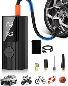 Tragbare 22 Zylinder Super Pump Wireless Elektro fahrrad <span class=keywords><strong>Mini</strong></span> Digital Luft kompressor Reifen füller für Autoreifen