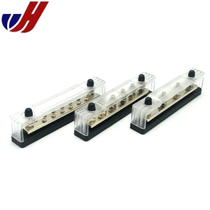Yeni 6 yollu 300A M8 terminali çıtçıt ağır hizmet tipi bara güç dağıtım kutusu için - Product Image 6
