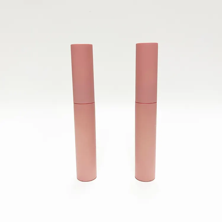최신 판매 플라스틱 광택이 없는 분홍색 색깔 10ml 입술 광택 관, eyeliner 관, 마스카라 관 콘테이너